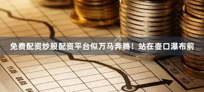 免费配资炒股配资平台似万马奔腾！站在壶口瀑布前